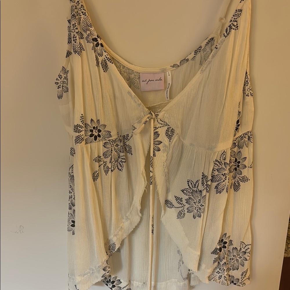 Free People Cream Tank